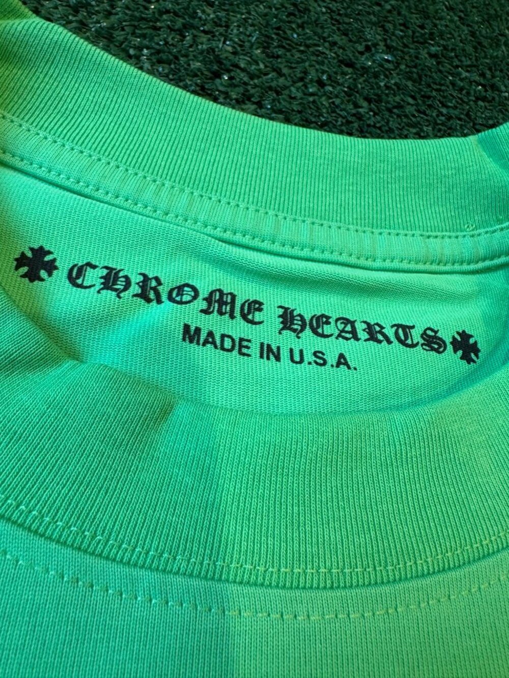 Chrome Hearts Green Pocket Tee Size - Picture 4 of 7